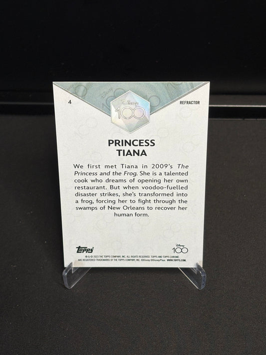 Topps Chrome Disney 100 "Refractor" Tiana #4