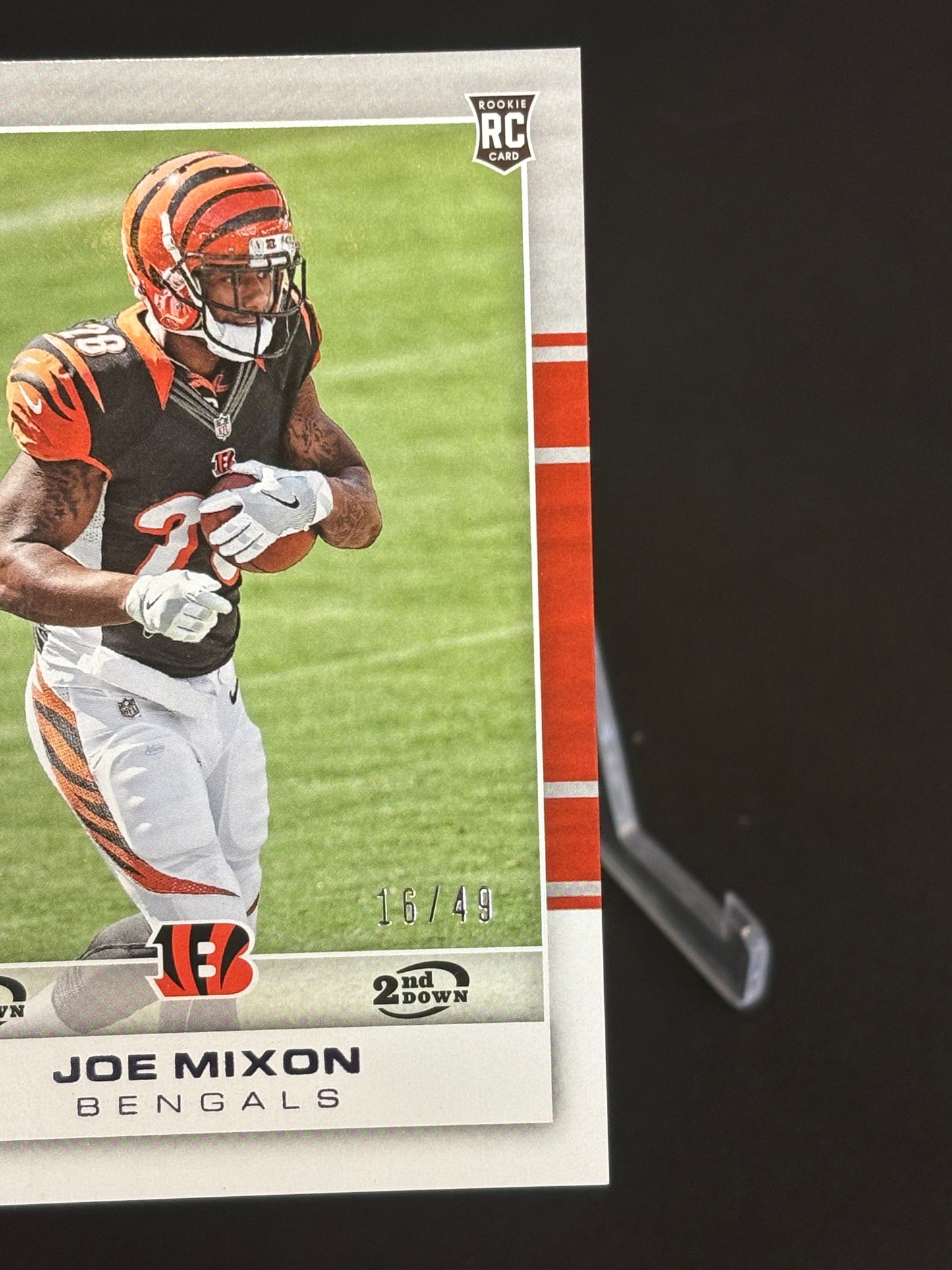 Joe Mixon RC 2017 Playoff "Purple 16/49" Bengals