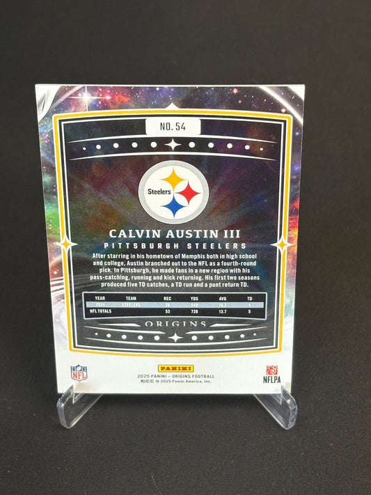Calvin Austin III Origins 2025 "Base" Pittsburgh Steelers