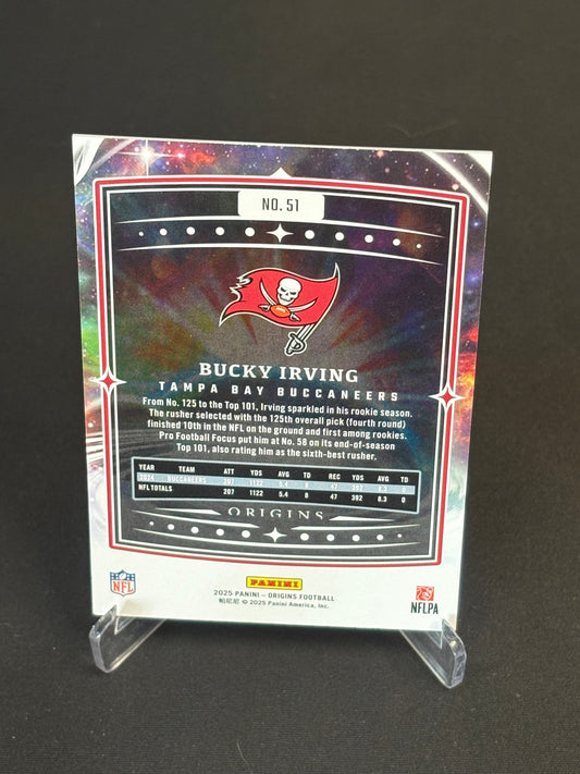 Bucky Irving Origins 2025 "Base" Tampa Bay Buccaneers