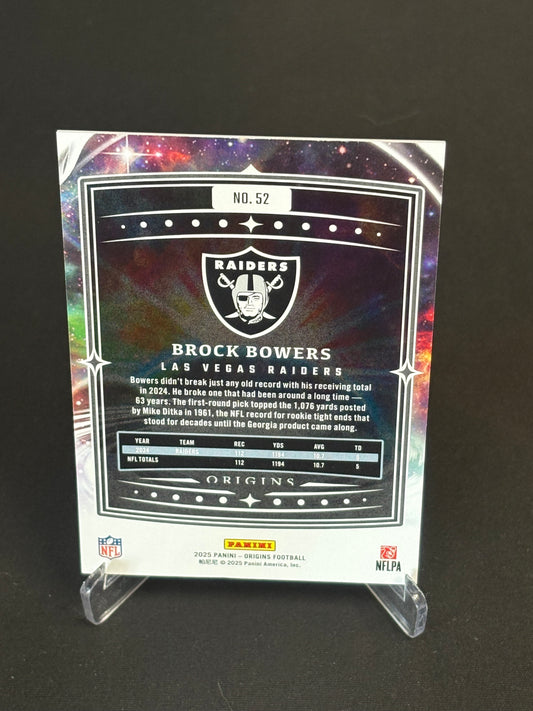Brock Bowers Origins 2025 "Base" Las Vegas Raiders