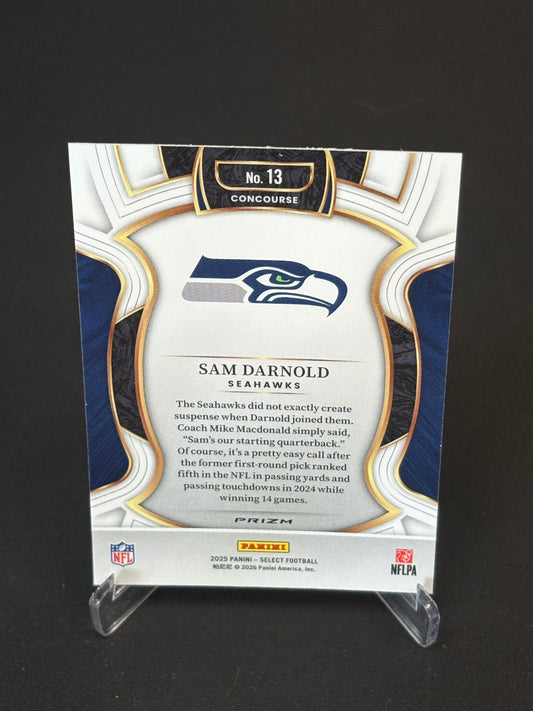 Sam Darnold Select 2025 "Blue White Red" Seattle Seahawks
