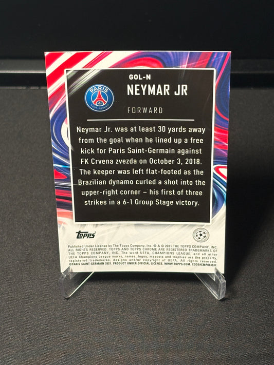 Neymar Jr Topps Chrome 2021 "Golazo" PSG