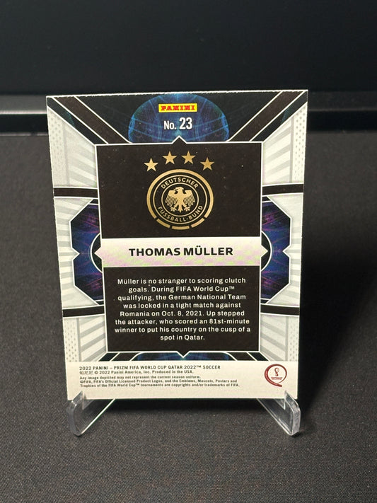 Thomas Muller Panini Prizm World Cup 2022 "Phenomenon" Allemagne