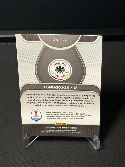 Toni Kroos Panini Prizm World Cup 2018 "Fundamentals" Allemagne