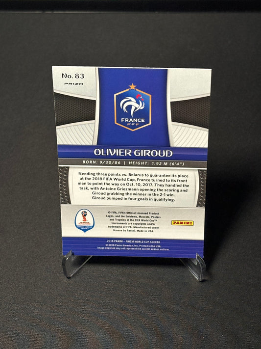 Olivier Giroud Panini Prizm World Cup 2018 "Mojo" France