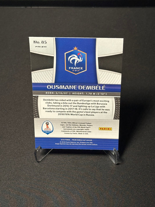 Ousmane Dembélé RC Panini Prizm World Cup 2018 "Mojo" France