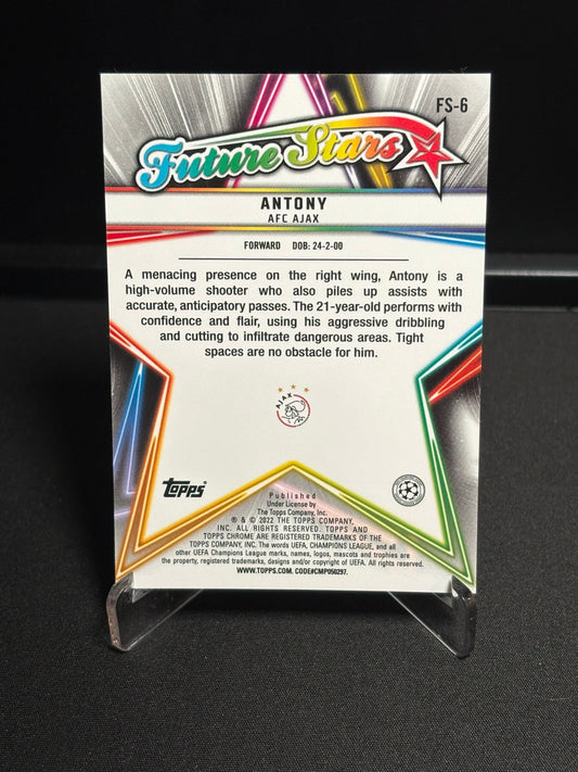 Antony Topps Chrome 2021-22 "Future Stars" Ajax