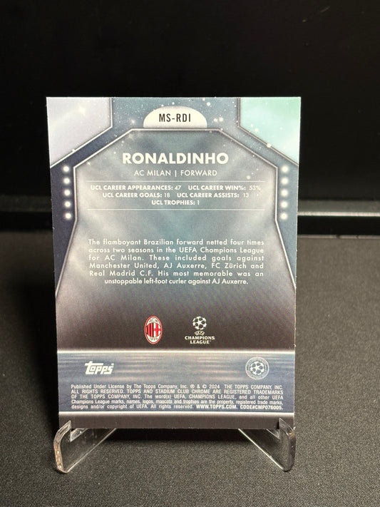 Ronaldinho Topps Stadium Club 2023-24 "Main Stage" A.C Milan