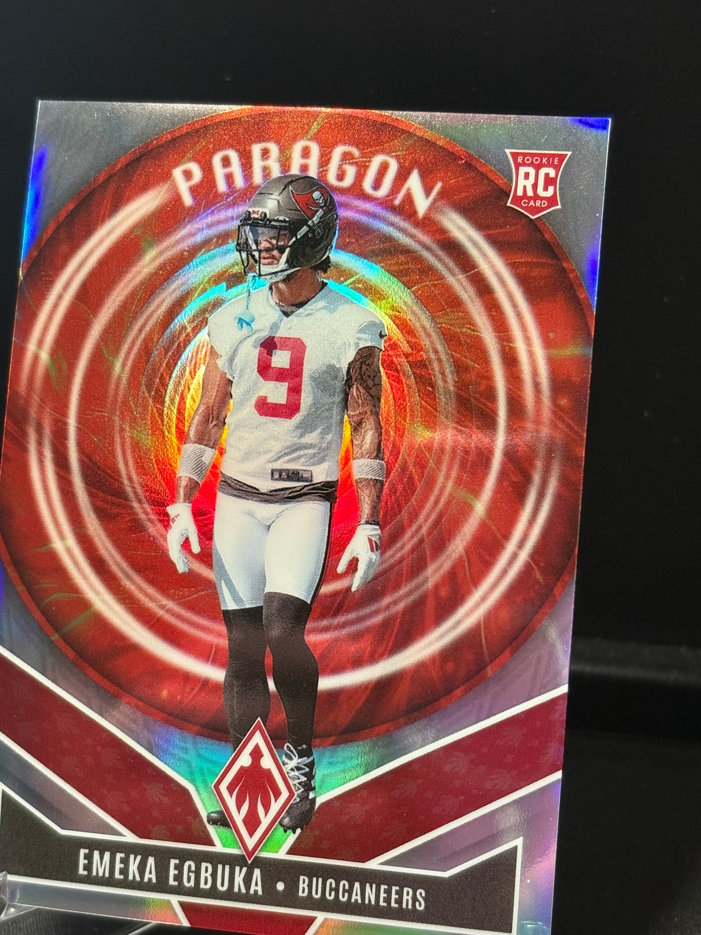 Emeka Egbuka RC Panini Phoenix 2025 "Paragon Prizm" Tampa Bay Buccaneers