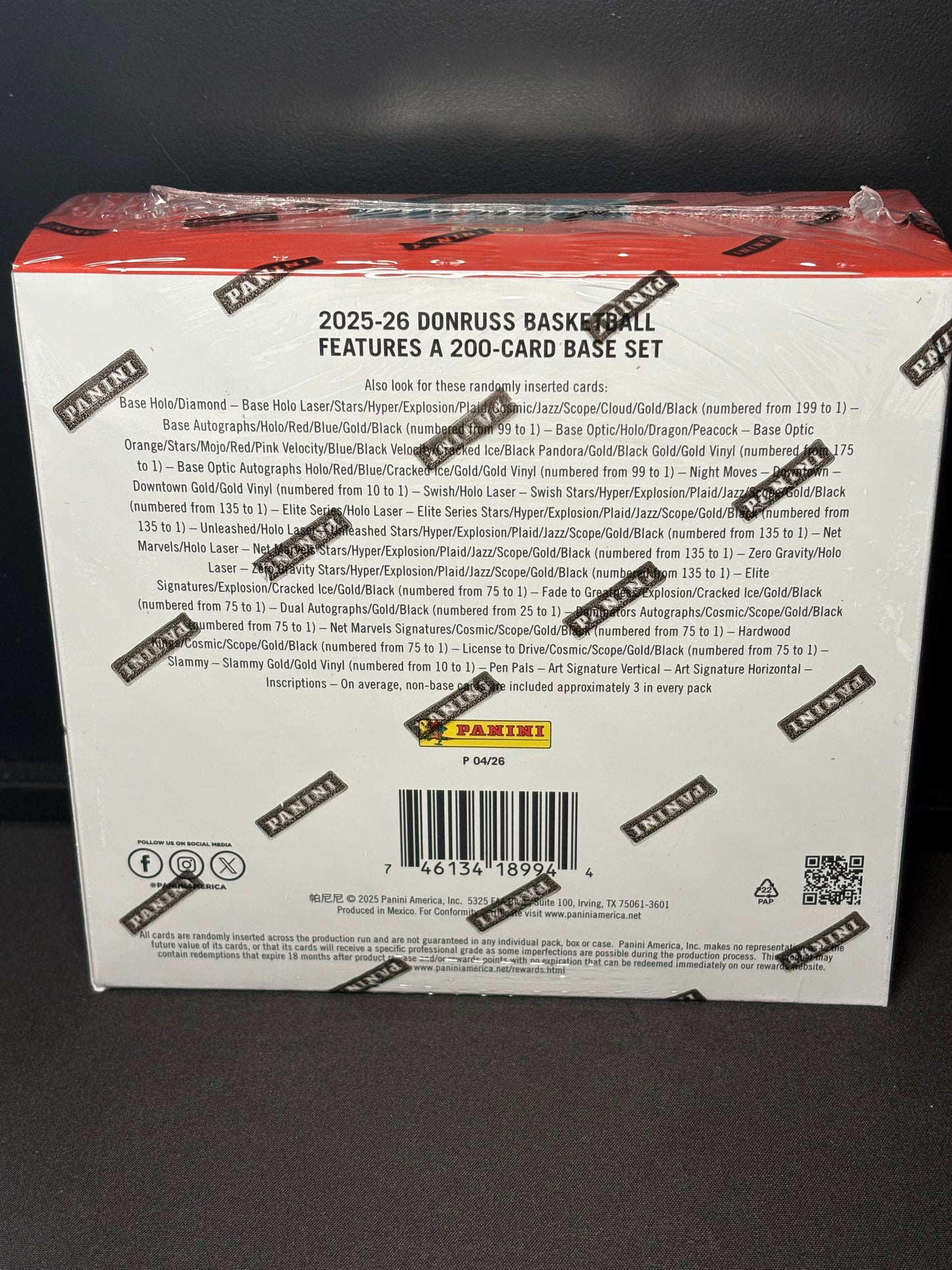 Panini Donruss Basket Hobby 25-26