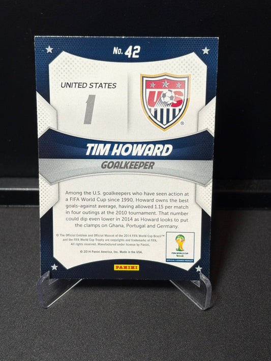 Tim Howard Panini Prizm World Cup 2014 "World Cup Stars" USA
