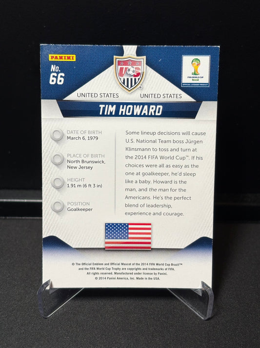 Tim Howard Panini Prizm World Cup 2014 "Base" USA