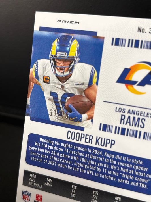 Cooper Kupp Panini Contenders Optic 2024 "Season Ticket Orange /75" Los Angeles Rams