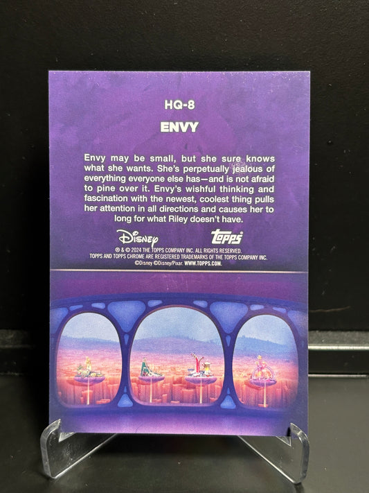 Topps Chrome Disney Head Quarters – Envy HQ-8 | Insert