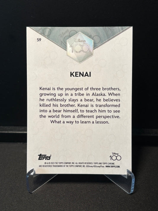 Topps Chrome Disney 100 – Kenai #59 | Carte Base