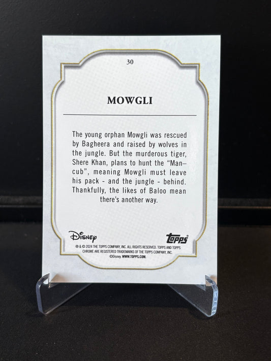 Topps Chrome Disney 2024 – Mowgli #30 | Carte Base