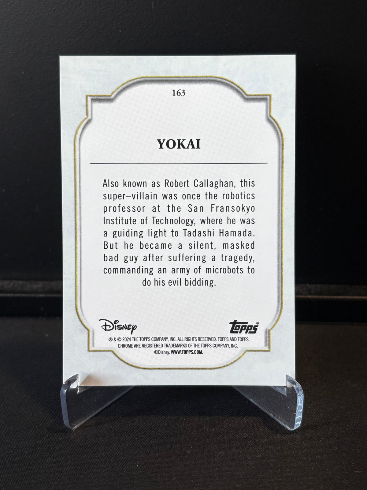 Topps Chrome Disney 2024 – Yokai #163 | Carte Base