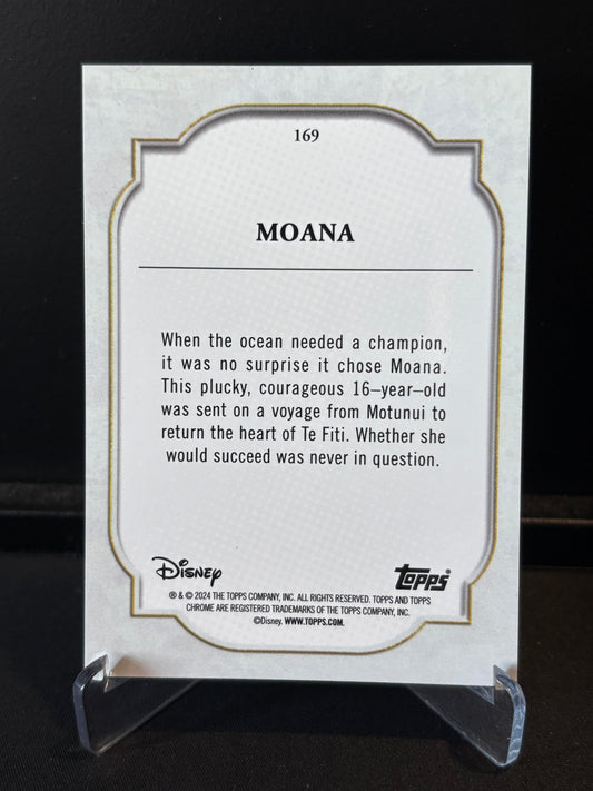 Topps Chrome Disney 2024 – Moana #169 | Carte Base