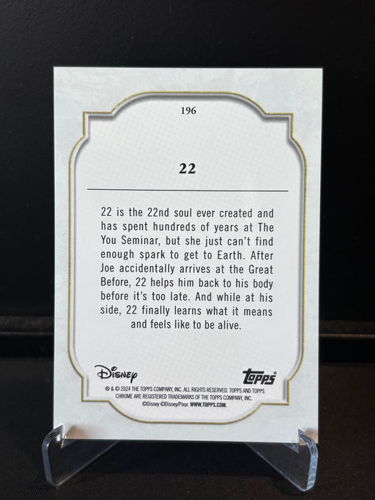 Topps Chrome Disney 2024 – 22 #196 | Carte Base