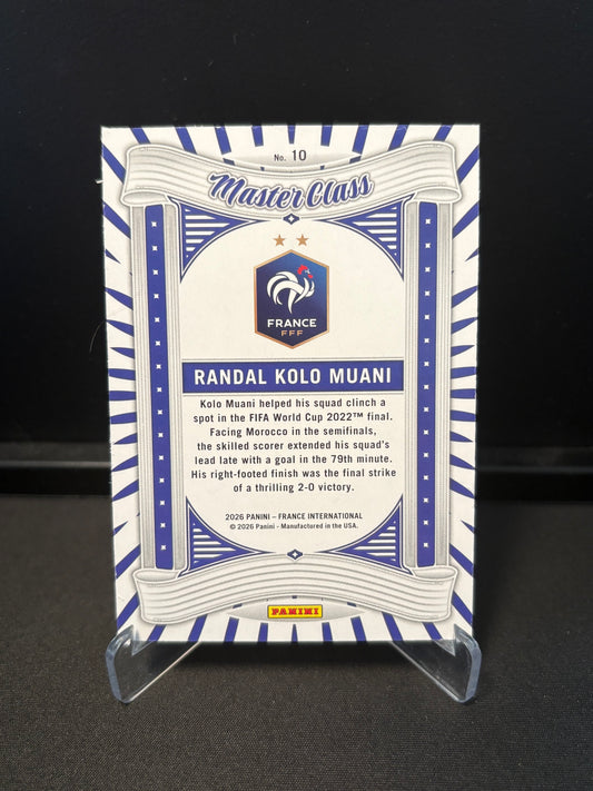 Panini France International 2026 – Randal Kolo Muani | Master Class Base