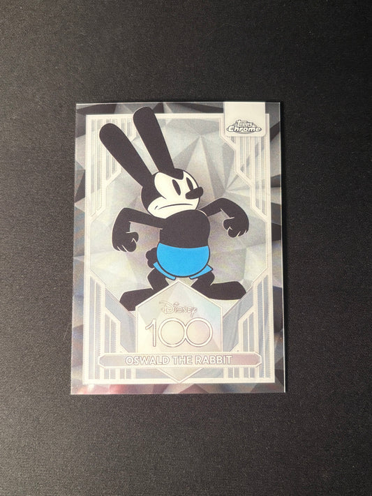 Topps Chrome Disney 100 2023 – Oswald the Rabbit #10 | Carte Base