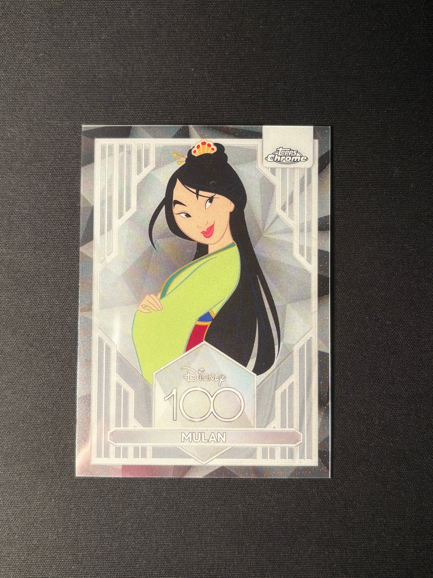 Topps Chrome Disney 100 2023 – Mulan #78 | Carte Base