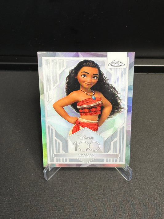 Topps Chrome Disney 100 "Refractor" Moana #2