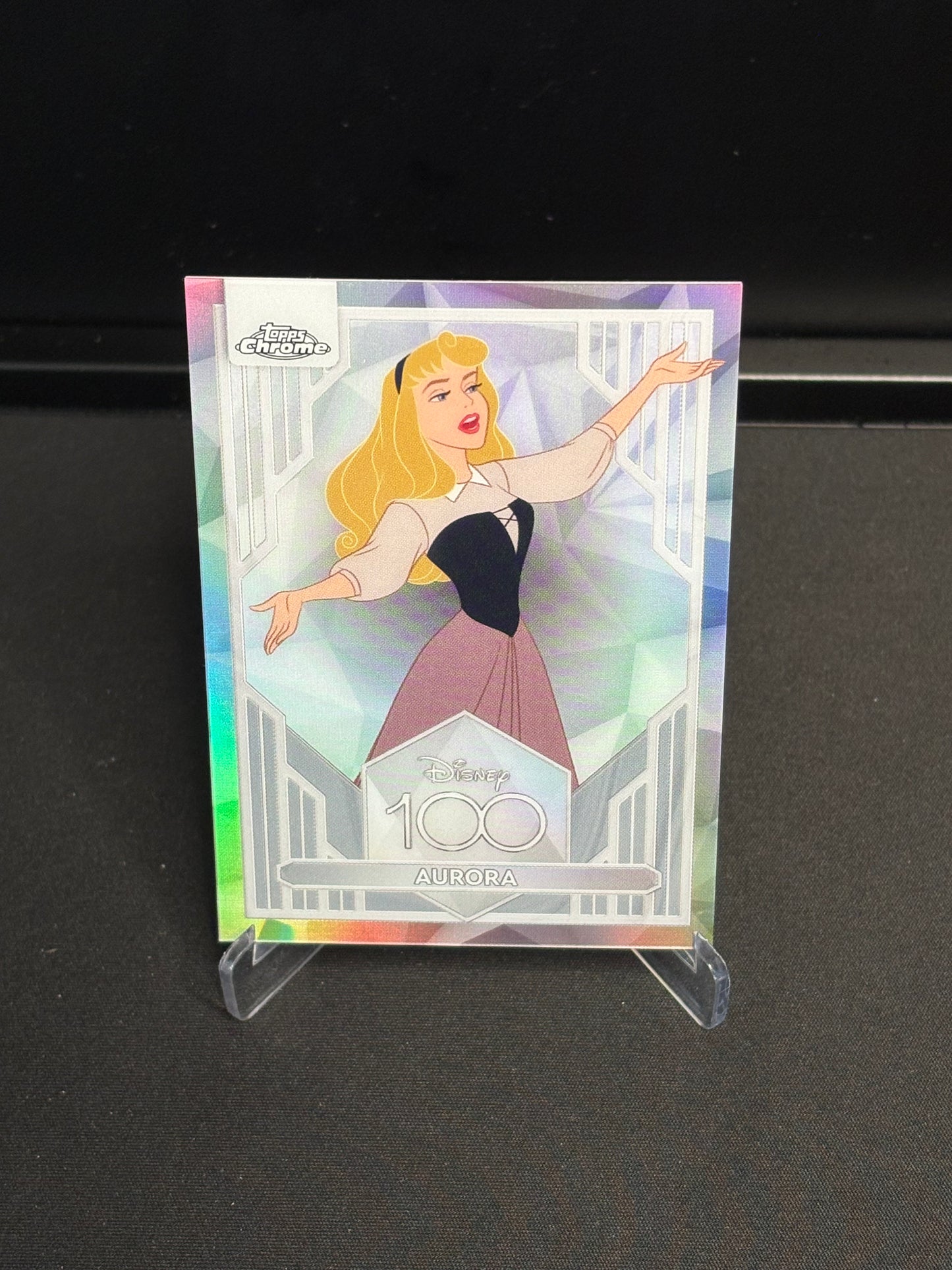 Topps Chrome Disney 100 "Refractor" Aurora #3
