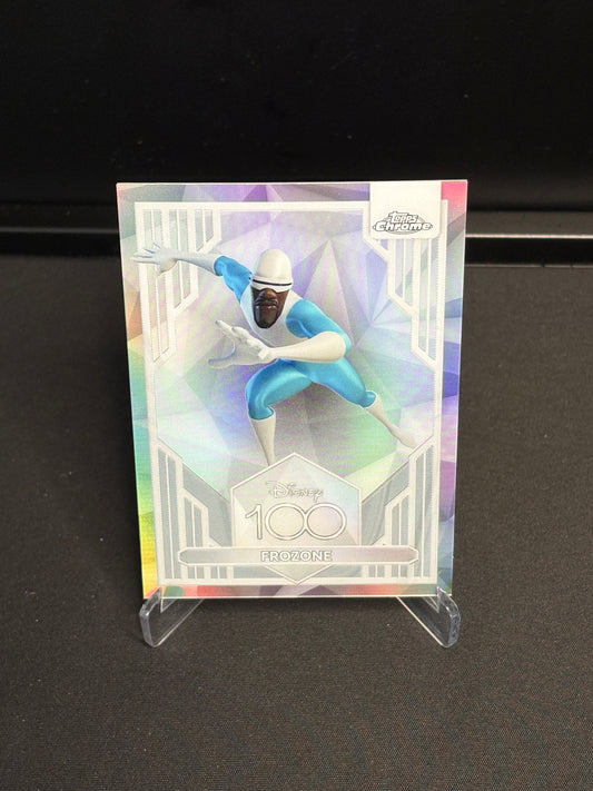 Topps Chrome Disney 100 "Refractor" Frozone #5