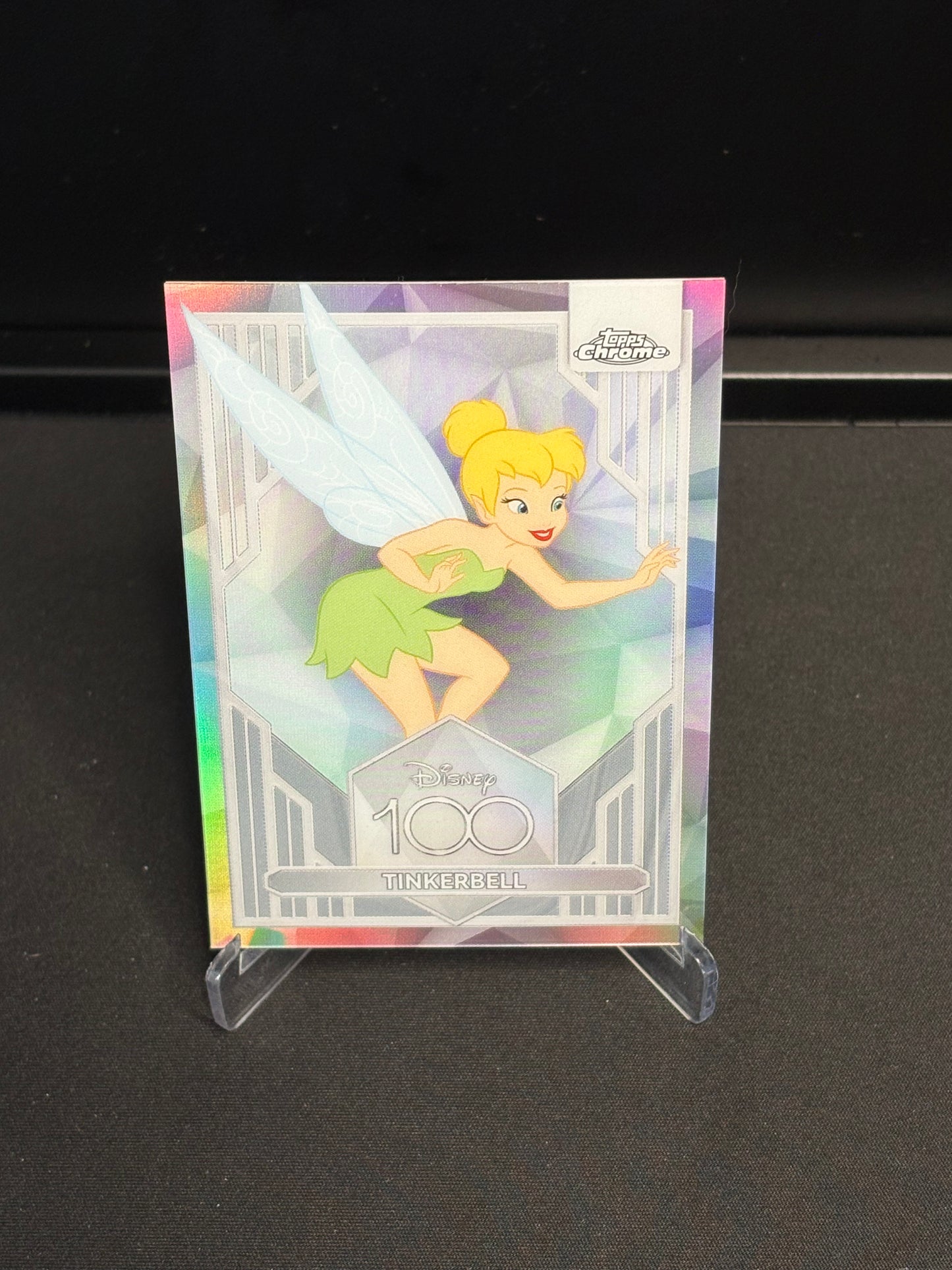 Topps Chrome Disney 100 "Refractor" TinkerBell #8