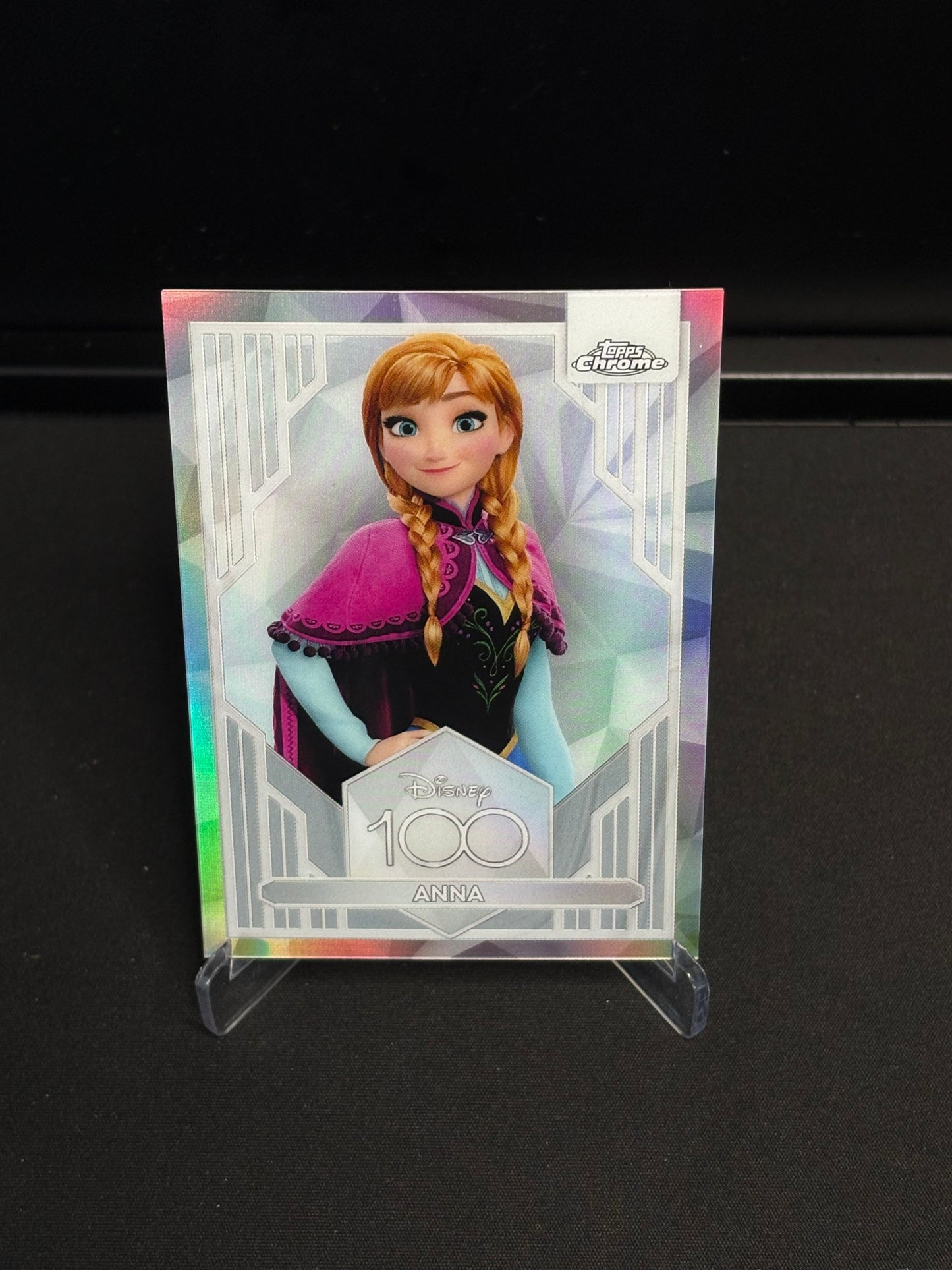 Topps Chrome Disney 100 "Refractor" Anna #9