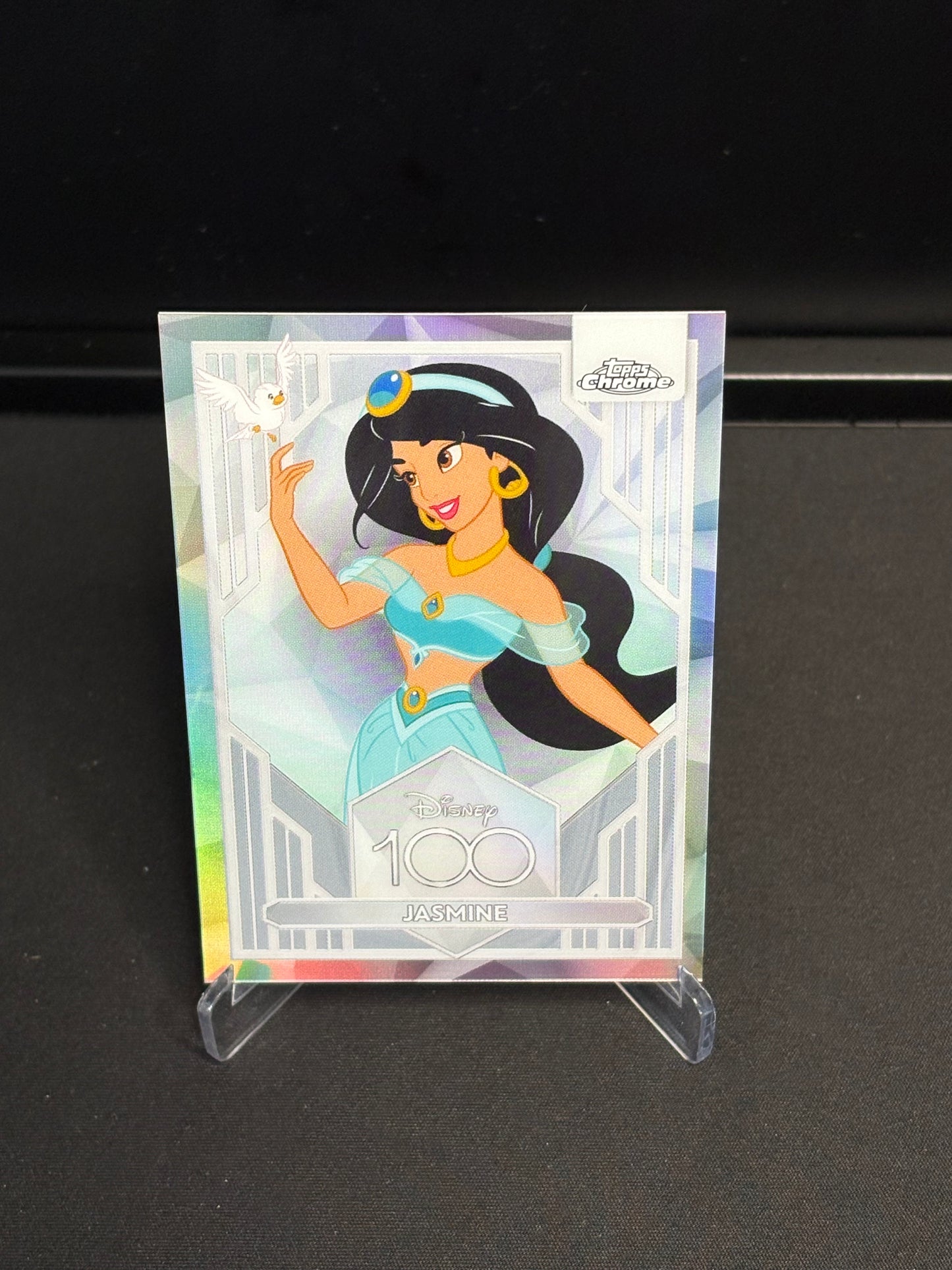 Topps Chrome Disney 100 "Refractor" Jasmine #12