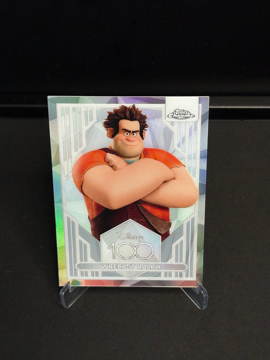 Topps Chrome Disney 100 "Refractor" Wreck-It Ralph #20