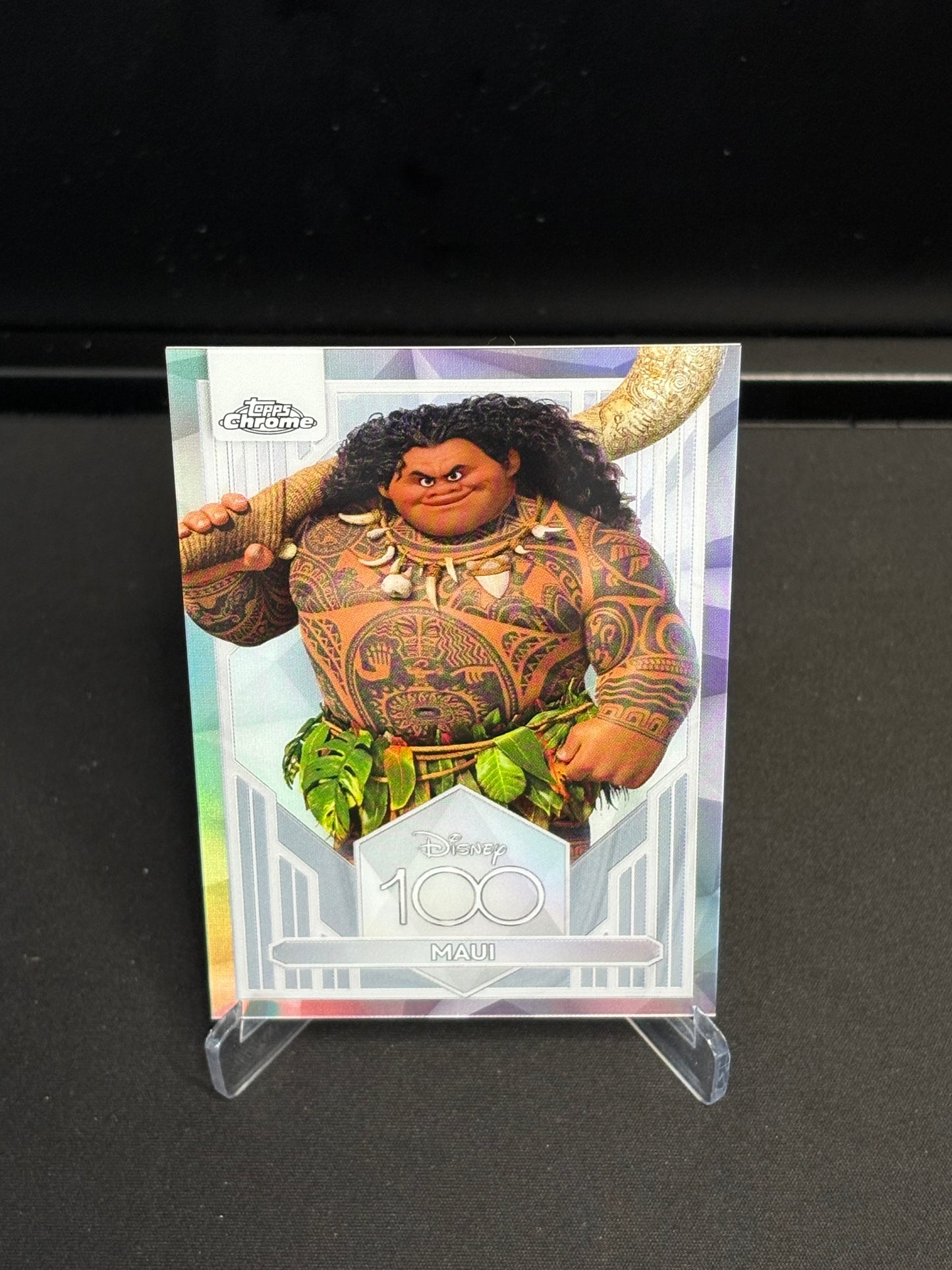 Topps Chrome Disney 100 "Refractor" Maui #26