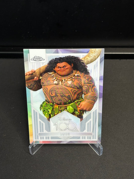 Topps Chrome Disney 100 "Refractor" Maui #26