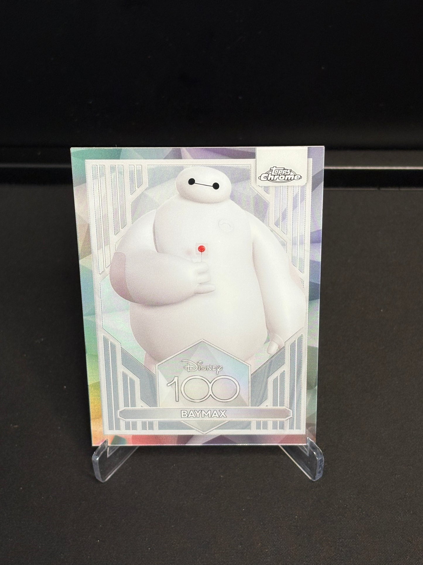 Topps Chrome Disney 100 "Refractor" Baymax #27