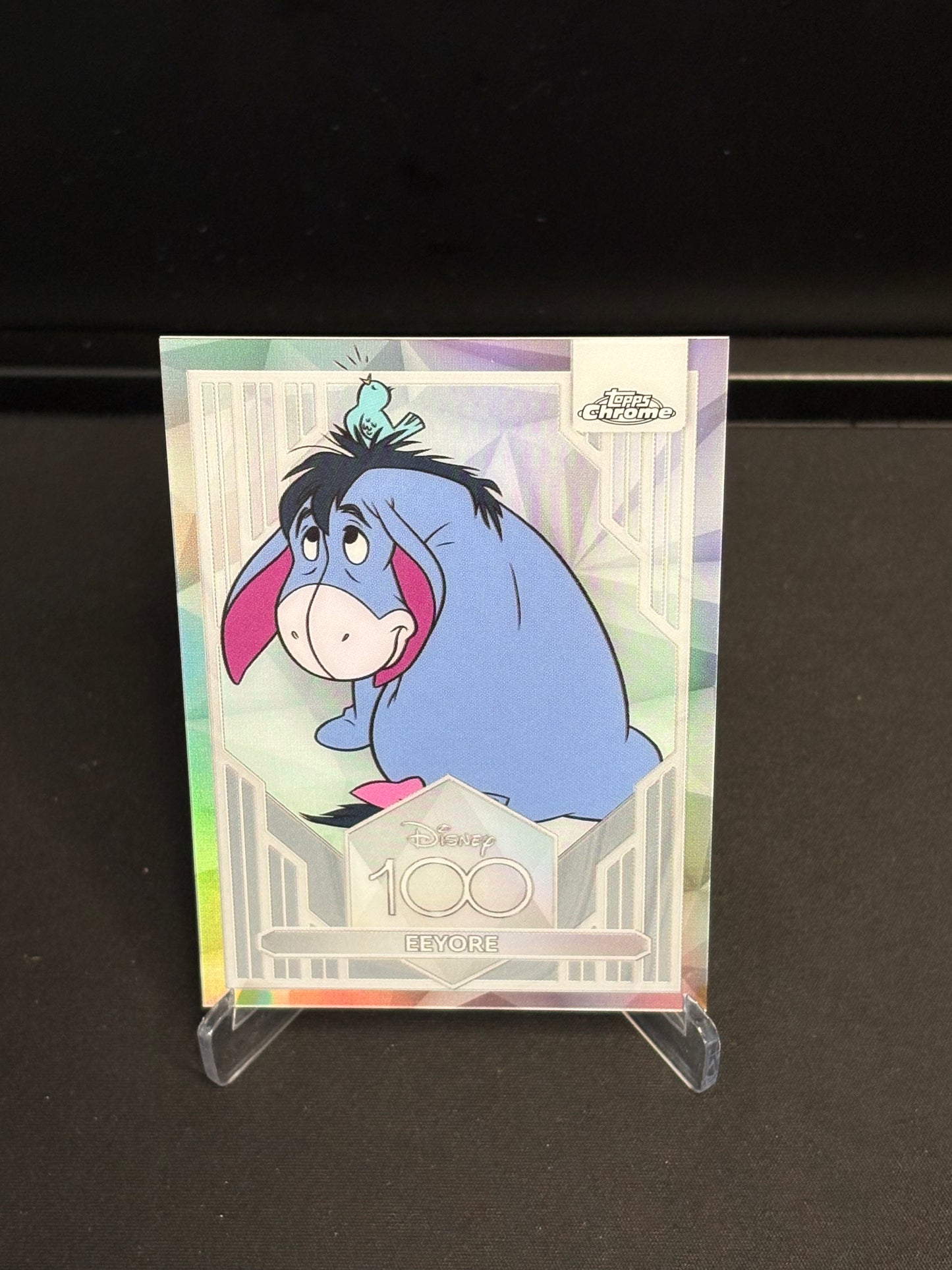 Topps Chrome Disney 100 "Refractor" Eeyore #29