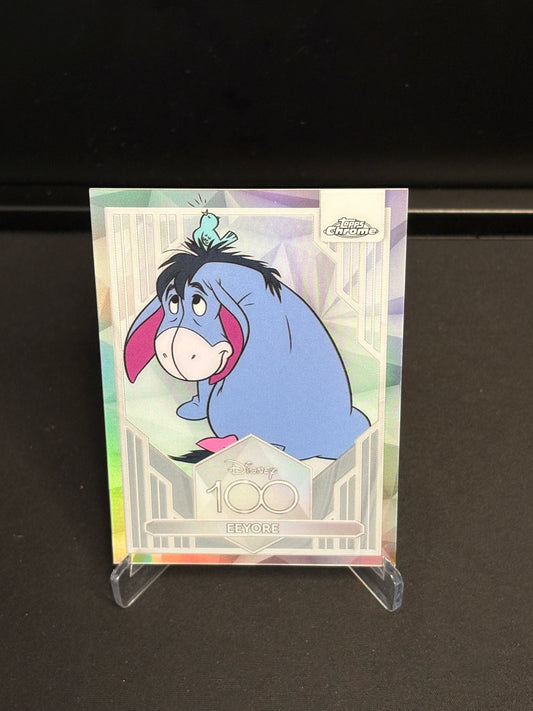 Topps Chrome Disney 100 "Refractor" Eeyore #29
