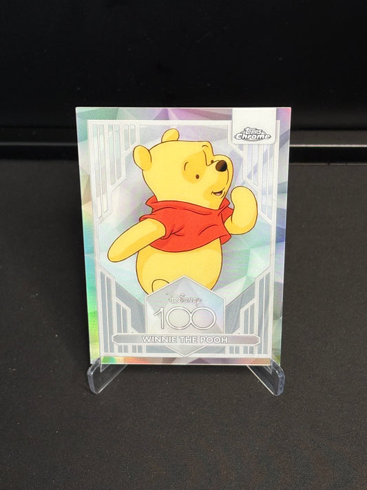 Topps Chrome Disney 100 "Refractor" Winnie the Pooh #33