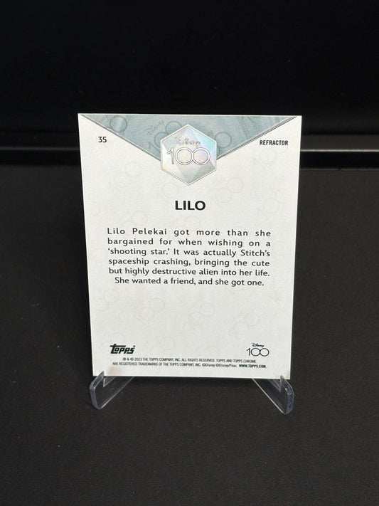 Topps Chrome Disney 100 "Refractor" Lilo #35