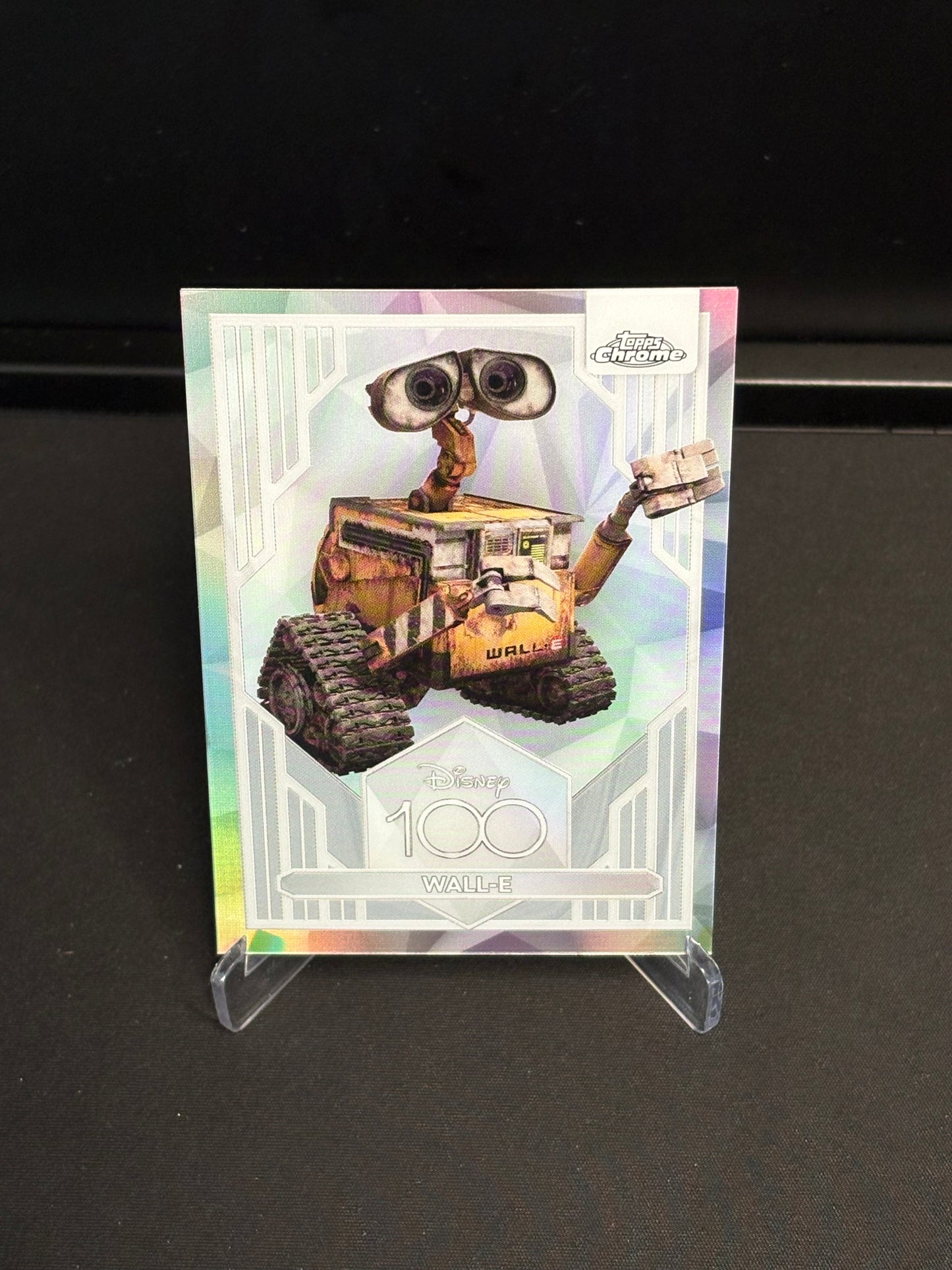 Topps Chrome Disney 100 "Refractor" Wall-E #36