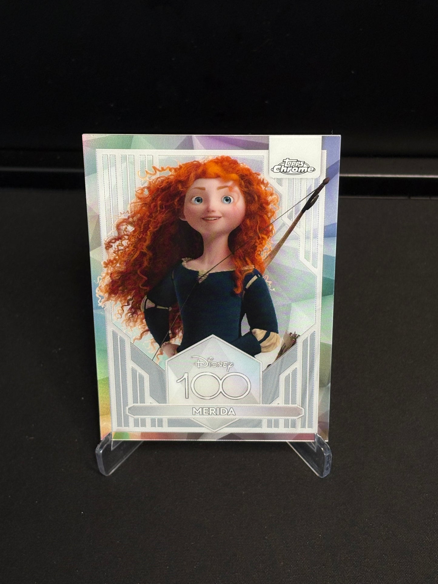 Topps Chrome Disney 100 "Refractor" Merida #37