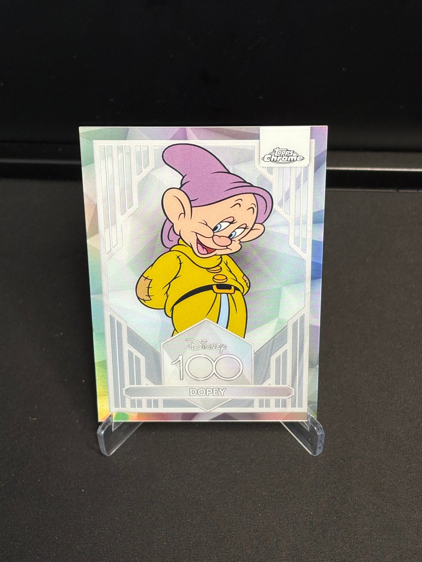 Topps Chrome Disney 100 "Refractor" Dopey #39