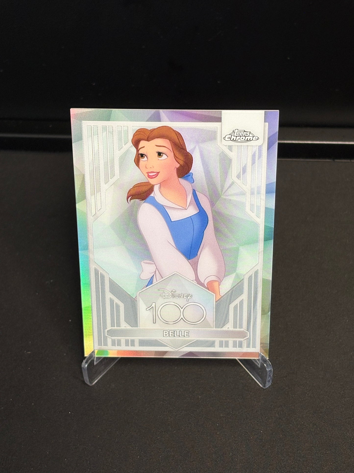 Topps Chrome Disney 100 "Refractor" Belle #40