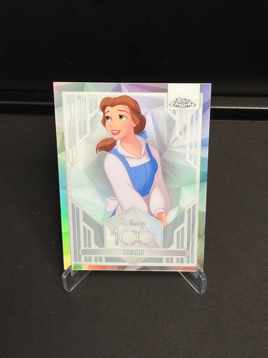 Topps Chrome Disney 100 "Refractor" Belle #40