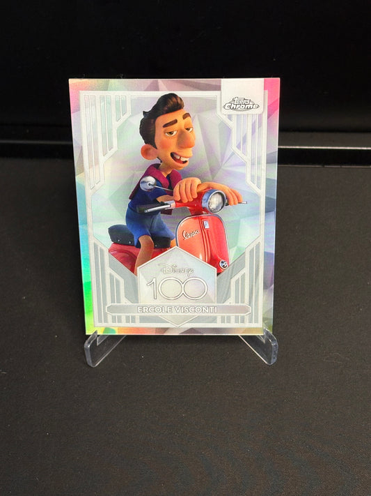 Topps Chrome Disney 100 "Refractor" Ercole Visconti #51