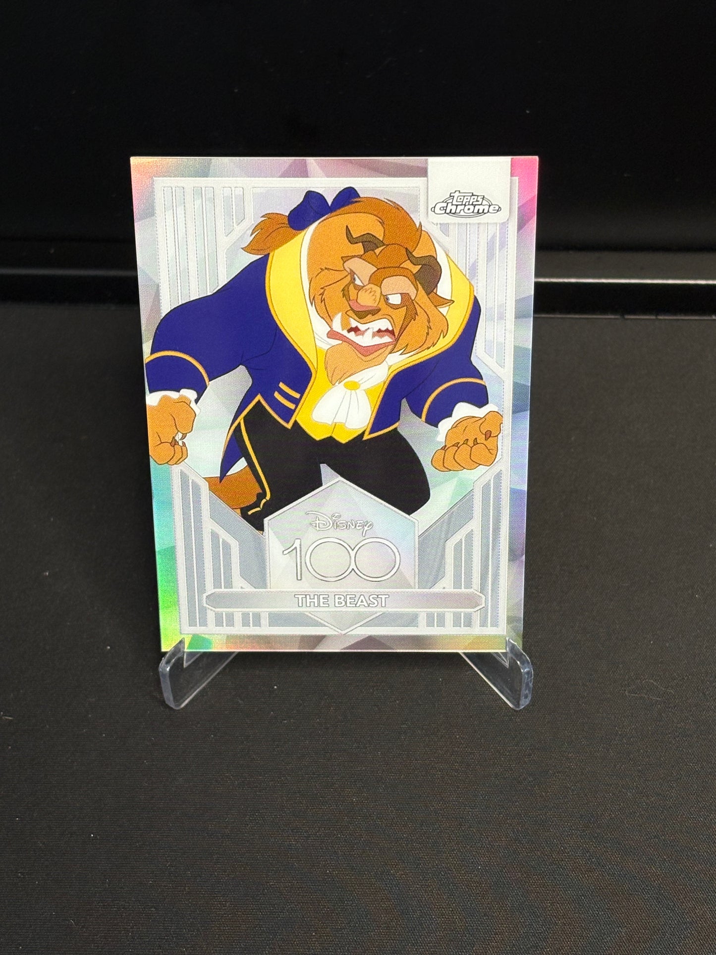 Topps Chrome Disney 100 "Refractor" The Beast #52