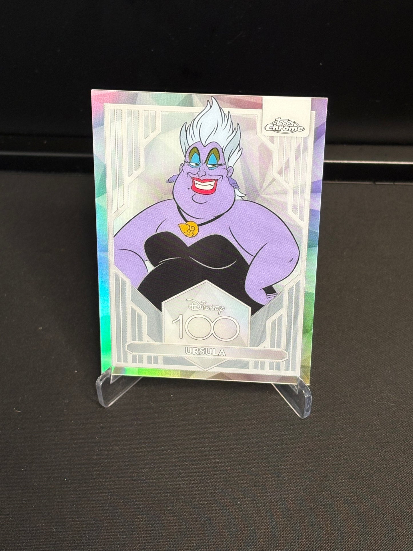 Topps Chrome Disney 100 "Refractor" Ursula #54