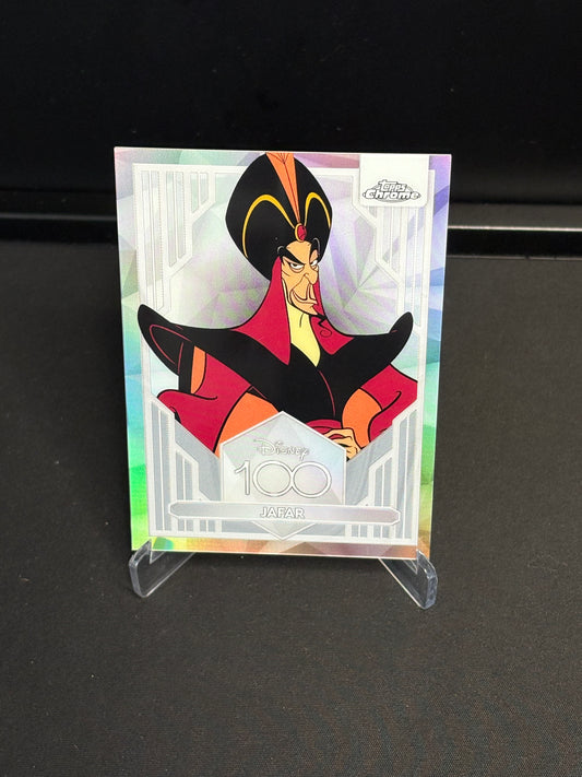 Topps Chrome Disney 100 "Refractor" Jafar #56